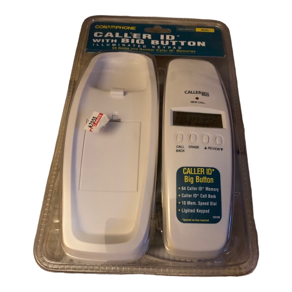 Vintage Brand New Phone with Big Buttons - Classic Communication